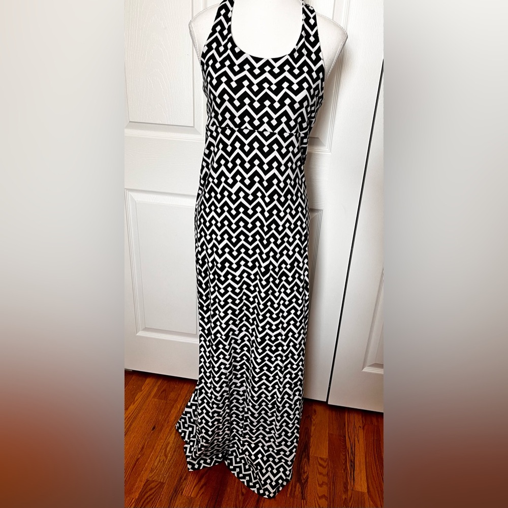 Halter maxi dress, Size Small